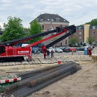 Was-situatie voorafgaand aan de verbouwing.