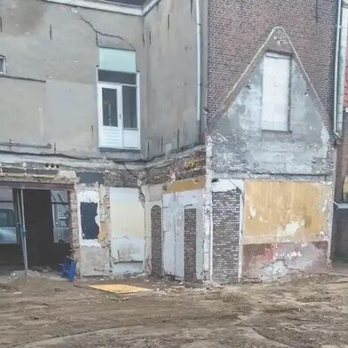 Was-situatie voorafgaand aan de verbouwing.